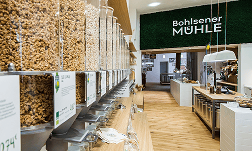 Unverpackte Getreide und Müsli 