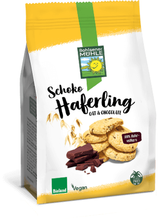 Haferkekse mit Schokolade - Bohlsener Mühle Onlineshop