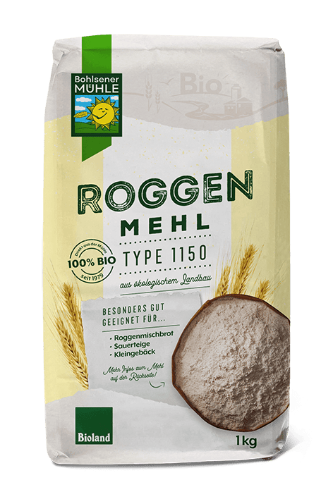 Roggenvollkornmehl 1kg - Onlineshop
