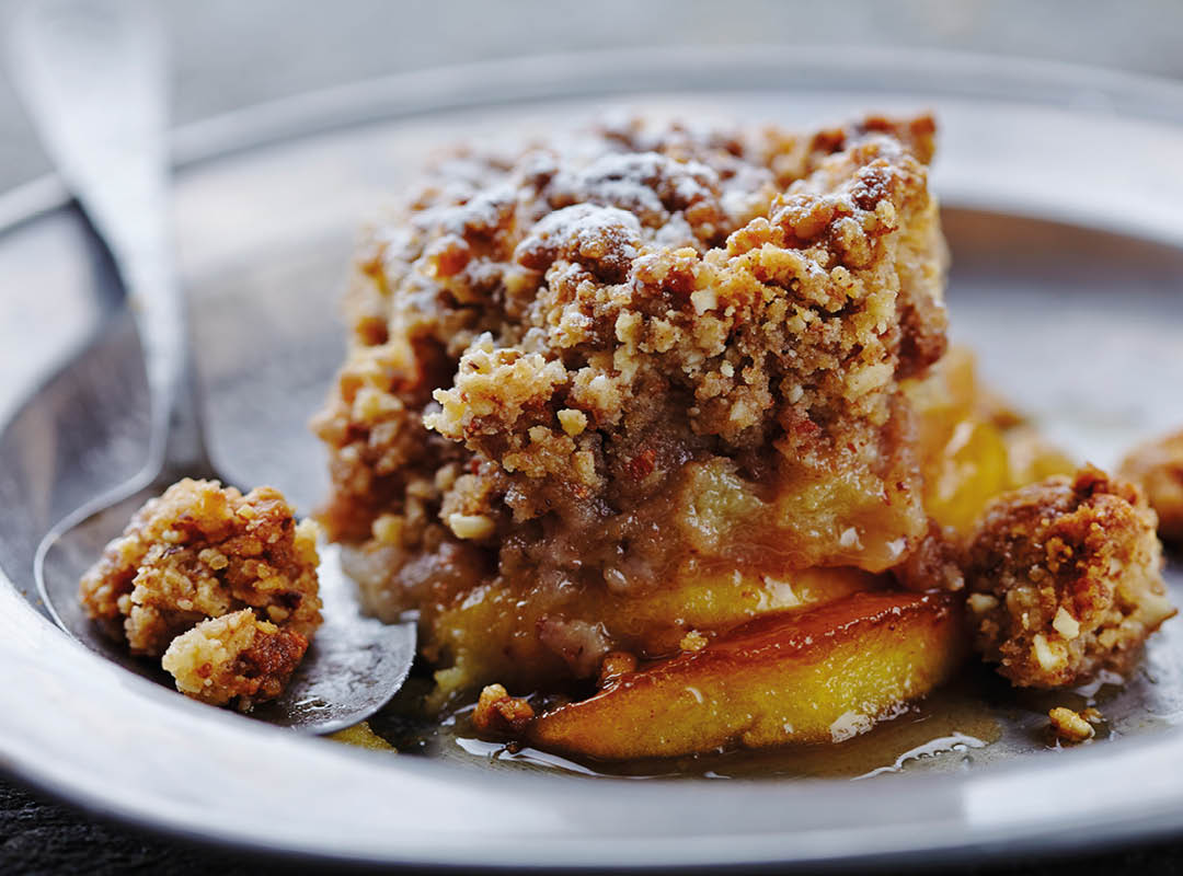 Crumble Rezept mit Apfel