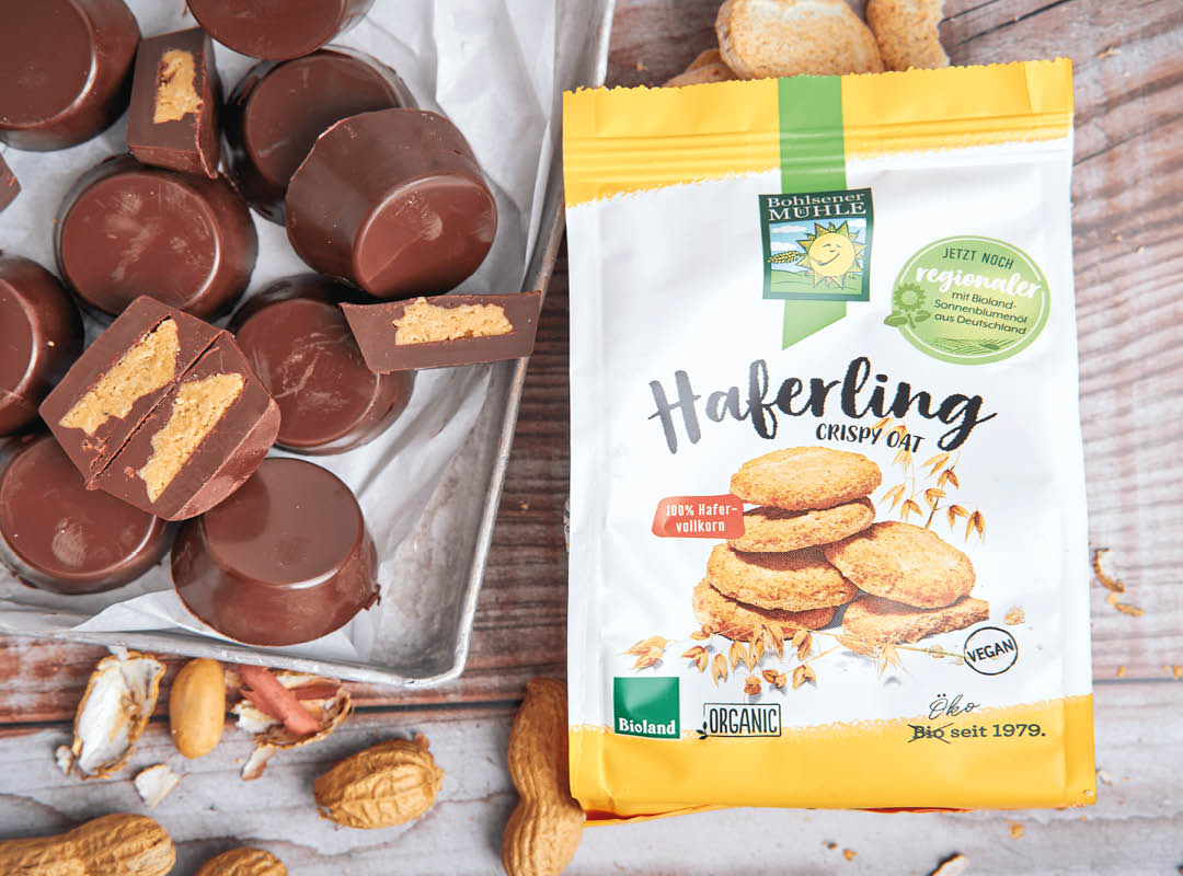 Rezept für Peanutbutter Cups | Pralinen
