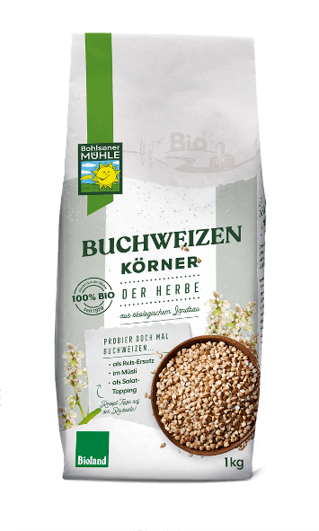 1 kg Buchweizen in Bio-Qualität von der Bohlsener Mühle 
