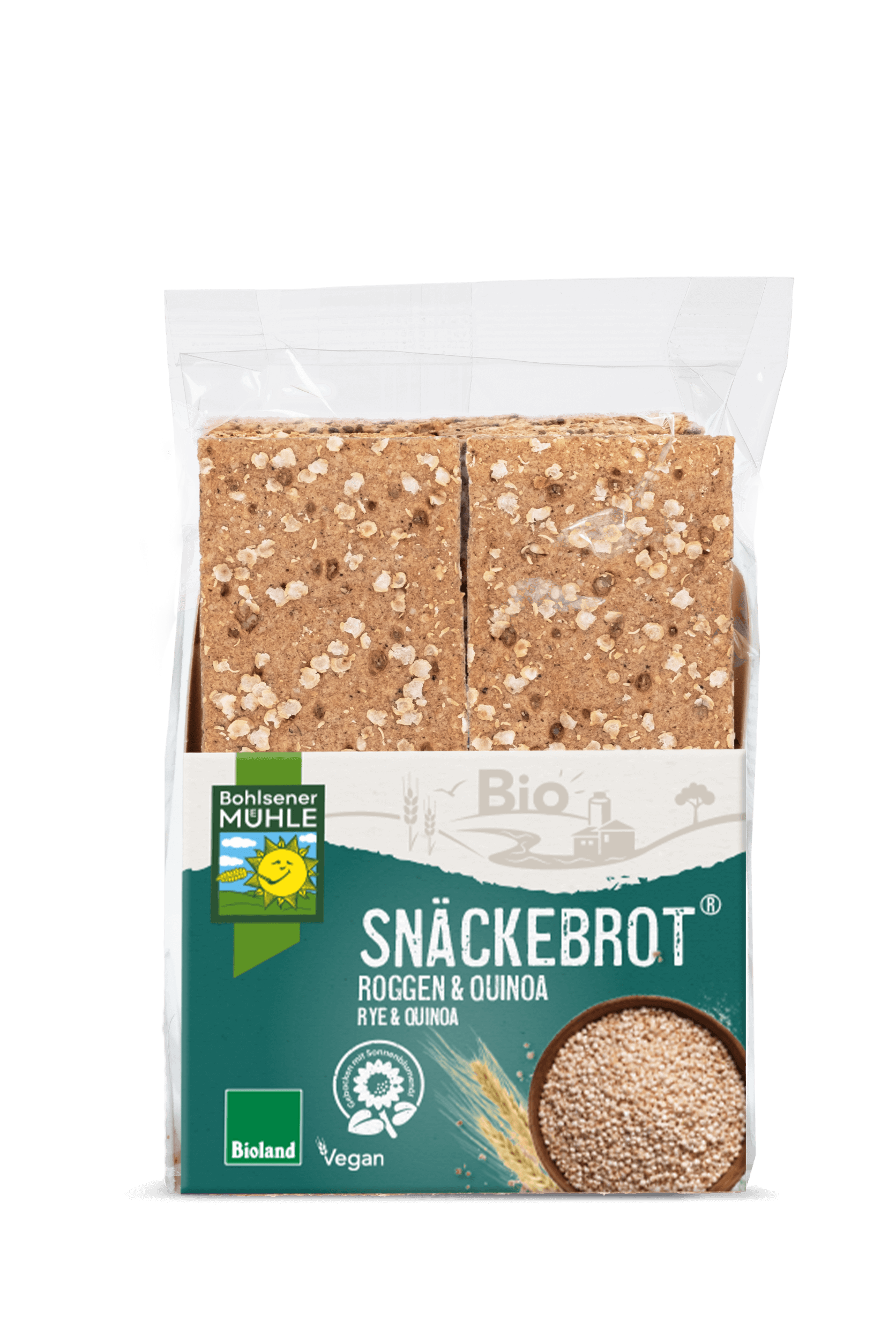 Snäckebrot Roggen & Quinoa