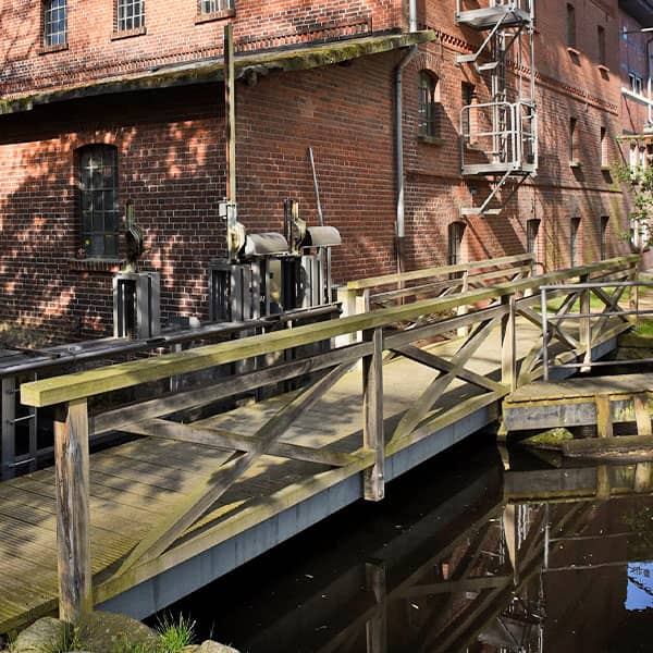 Aktive Wassermühle für Getreide in Bohlsen Aktive Wassermühle für Getreide in Bohlsen