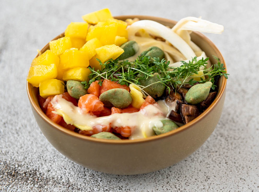 Rezept aus der Klimakulinarik: Langstreckenbowl