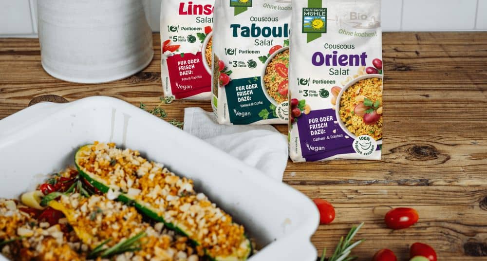 Gefüllte Zucchini mit Couscous