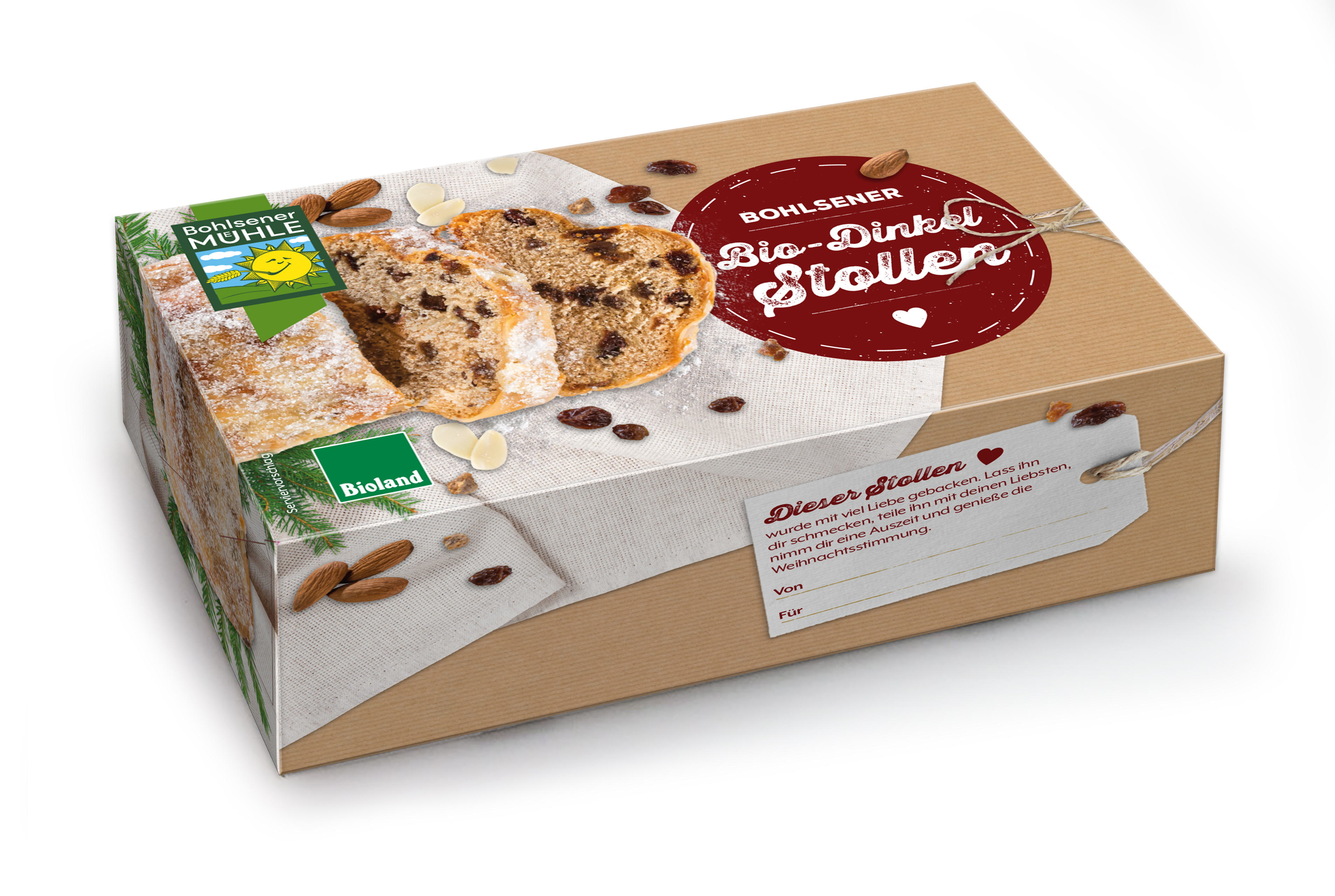 Bio - Dinkel Stollen