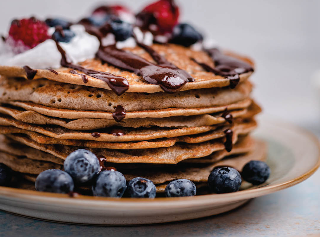Rezept mit Buchweizenmehl: Buchweizenpfannkuchen