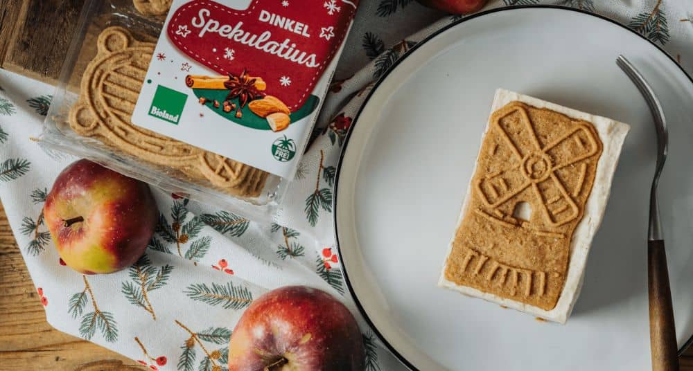 No Bake Blechkuchen mit Spekulatius
