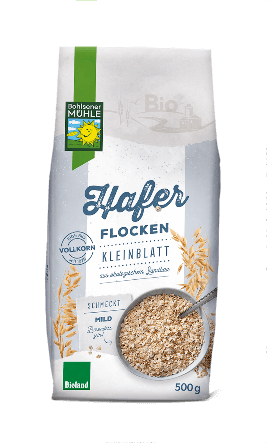 Zarte Haferflocken online kaufen - Onlineshop Bohlsener Mühle