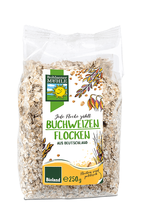 Buchweizenflocken online kaufen bei der Bohlsener Mühle