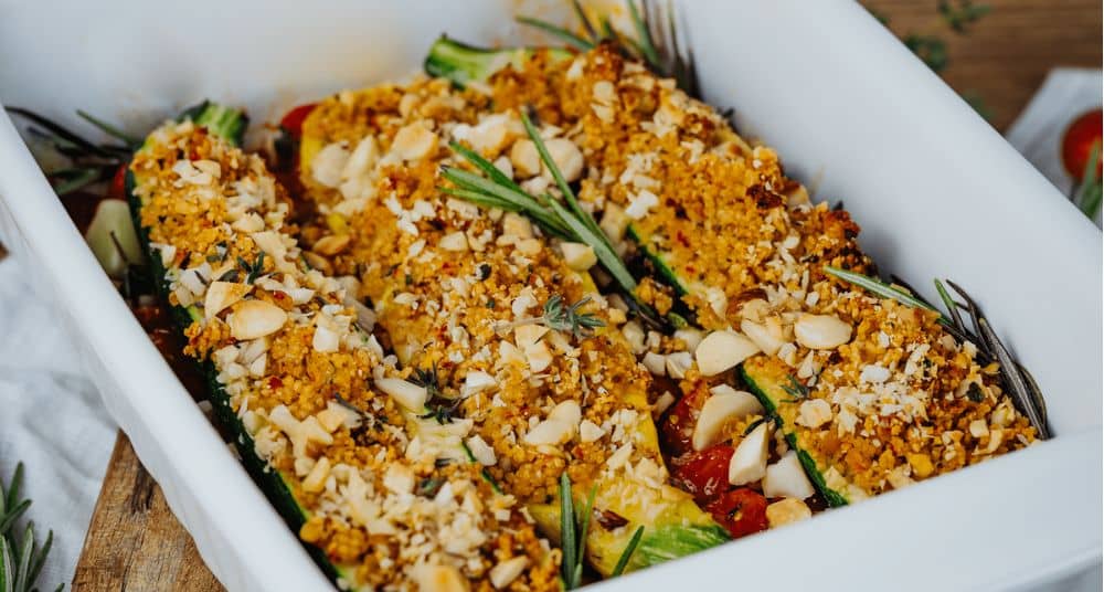 Gefüllte Zucchini mit Couscous